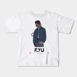 RYU - Street Fighter Casual Style Kids T-Shirt